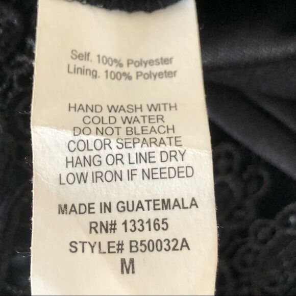 Altar’d State Black and White Sleeveless Choker Collar Dress Open Back M - Picture 11 of 11